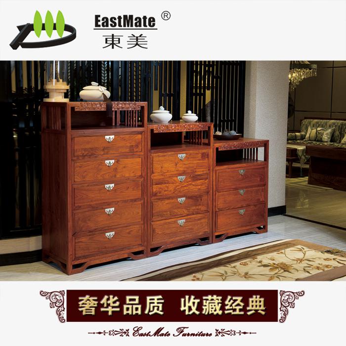 紅木家具 刺猬紫檀紅木實木五斗柜 四斗柜 三斗柜 斗柜