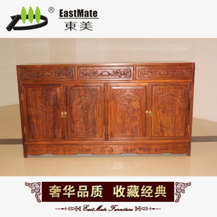 紅木家具 全實木家具 非洲花梨木家具餐邊柜