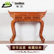 紅木家具 玄關臺桌 神臺供桌 實木案幾 非洲黃花梨橋臺