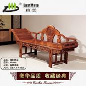 紅木家具 廠家直銷 可定制 明式 花梨木 刺猬紫檀 貴妃床