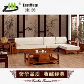 紅木家具 轉角沙發 廠家直銷定制 非洲花梨木 紅木古典家具