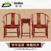 紅木家具 廠家直銷 太師椅 花梨木 刺猬紫檀 皇宮椅三件套