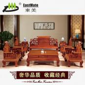 紅木家具 佛山實木沙發 廠家直銷非洲黃花梨 紅木古典家具